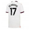 Herren Fußballbekleidung Manchester City Kevin De Bruyne #17 Auswärtstrikot 2023-24 Kurzarm